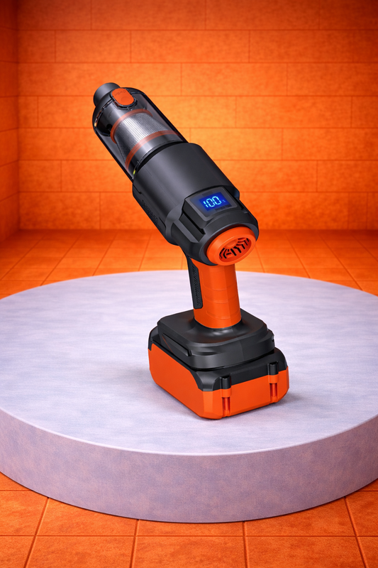 20.000 Pa Çekim Güçlü Oto Süpürge