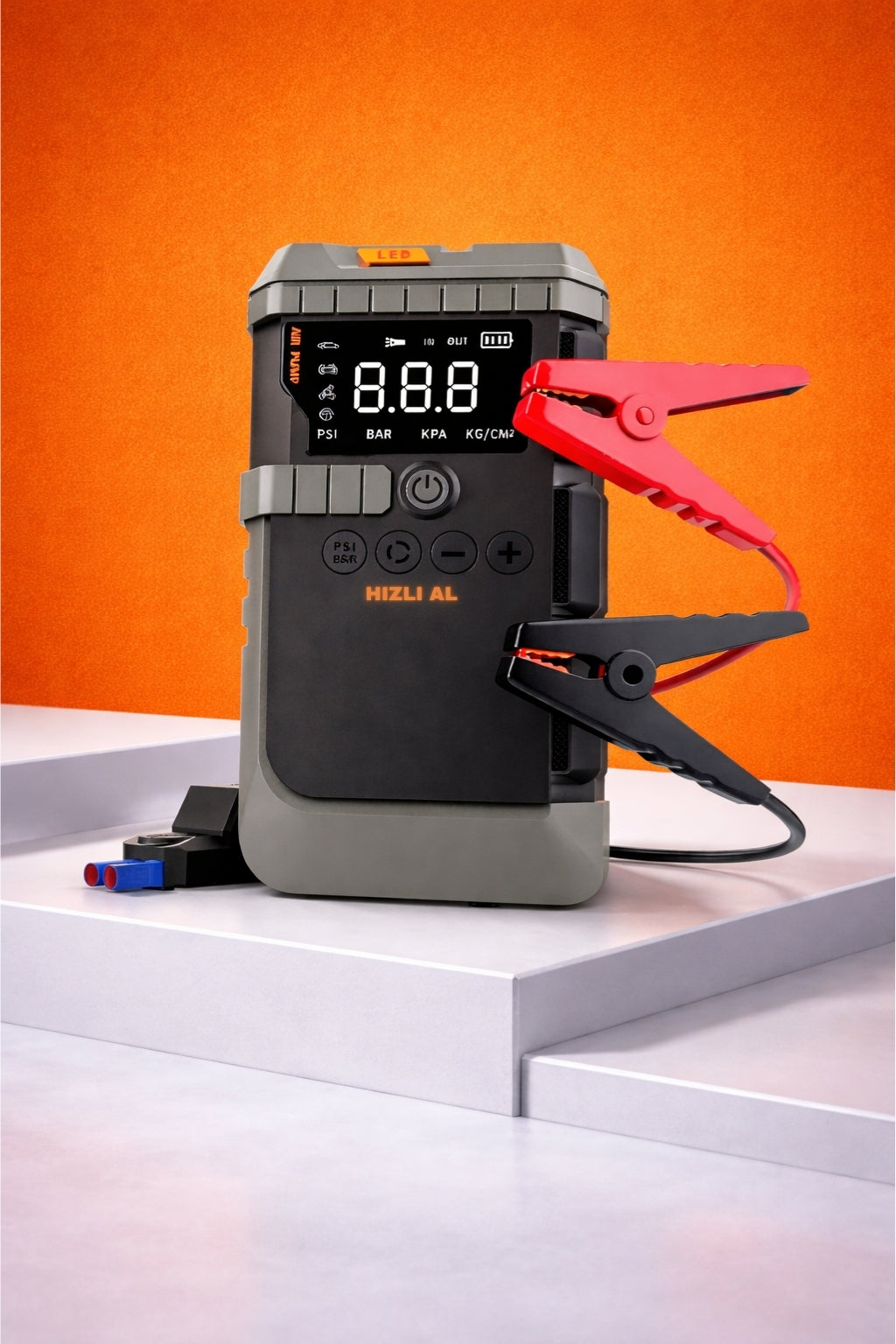 4'Ü 1 Arada Akü Takviye