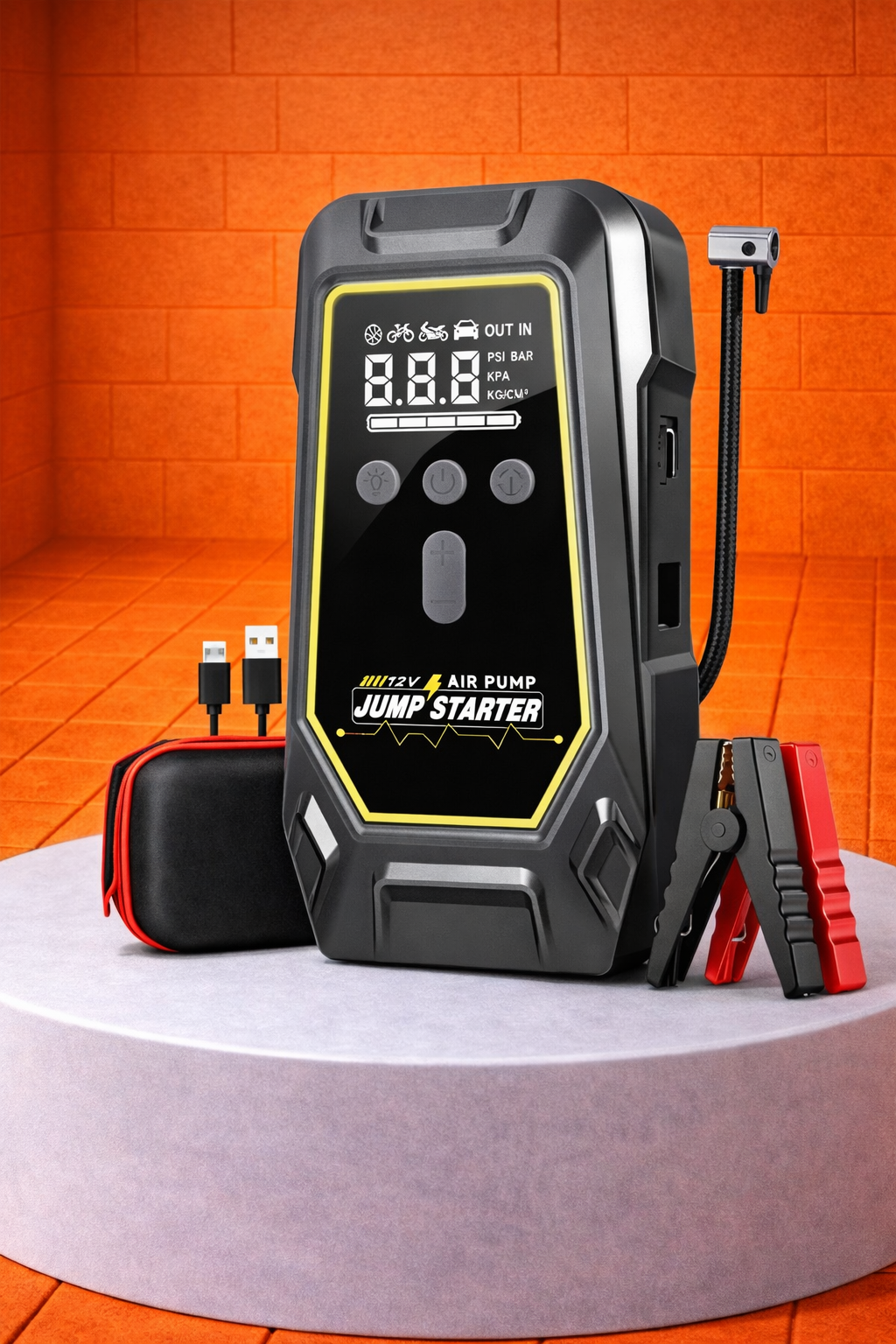 Akü Takviye Ve Hava Kompresörü