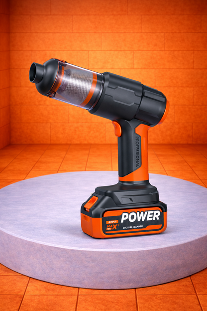 20.000 Pa Çekim Güçlü Oto Süpürge